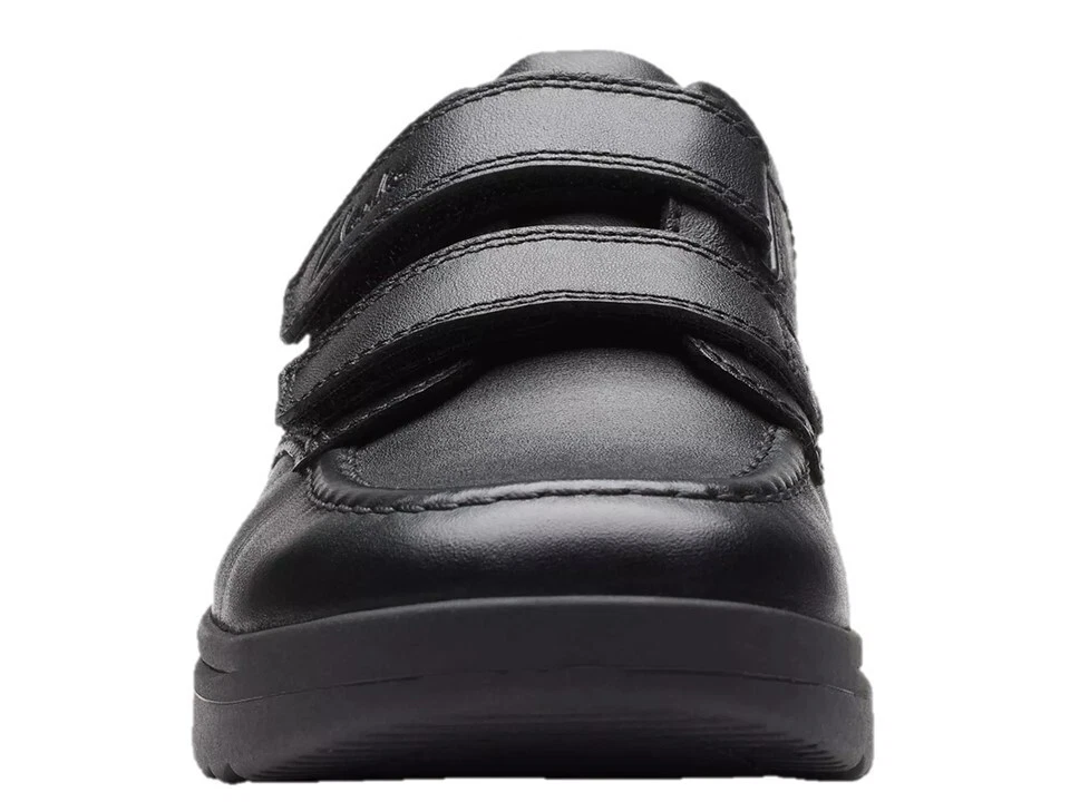 Clarks Kids Youths Goal Style Shoes Leather F & G Fit School Size UK 3-8 - Image 3 of 4