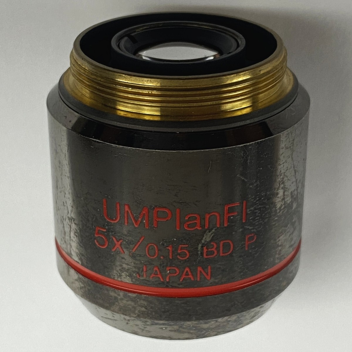Olympus Microscope Objective UMPlanFL 5x 0.15 BD P Infinity Olympus Microscope Objective UMPlanFL 5x 0.15 BD P Infinity
