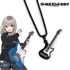 Anime Girls Band Cry Momoka Kawaragi Cosplay Guitar Necklace Pendant Prop
