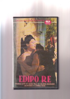 EDIPUS RE Citti Valli Mangano Bene Beck VHS Videokassette