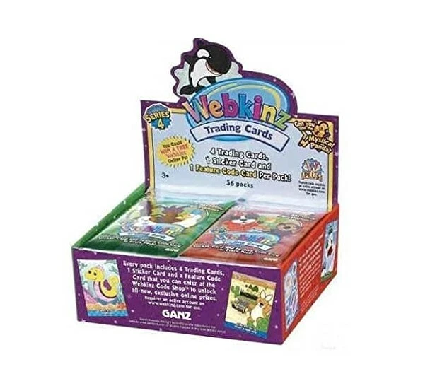 Webkinz Juego de Cartas Coleccionables Serie 4 Caja de refuerzo sellada Nuevo TCG Foto 3 de 4