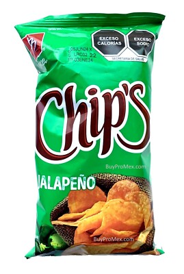 6-Pk Chip s Jalapeño Barcel,   Jalapeño Potatoes Chips Barcel 60gr/2.12oz