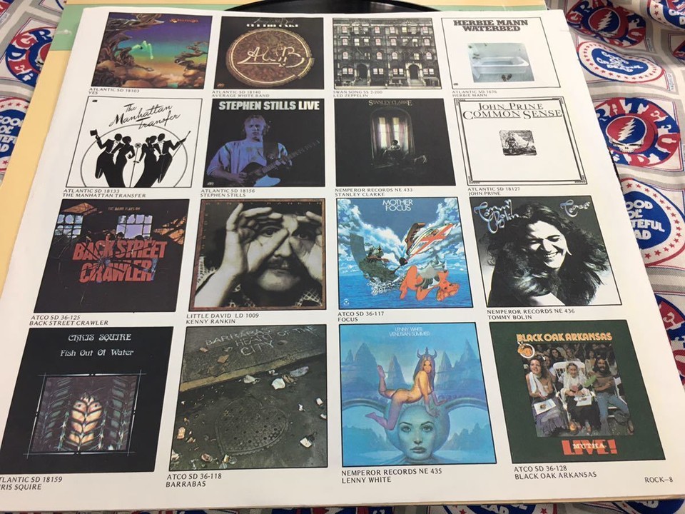 Wishbone Ash Used LP US Original Edition Wishbone Ash Locked In Cut Edi