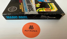 Mario Bros Arcade Nintendo Nes Game NTSC 5 Screw Version Boxed With Manual CIB