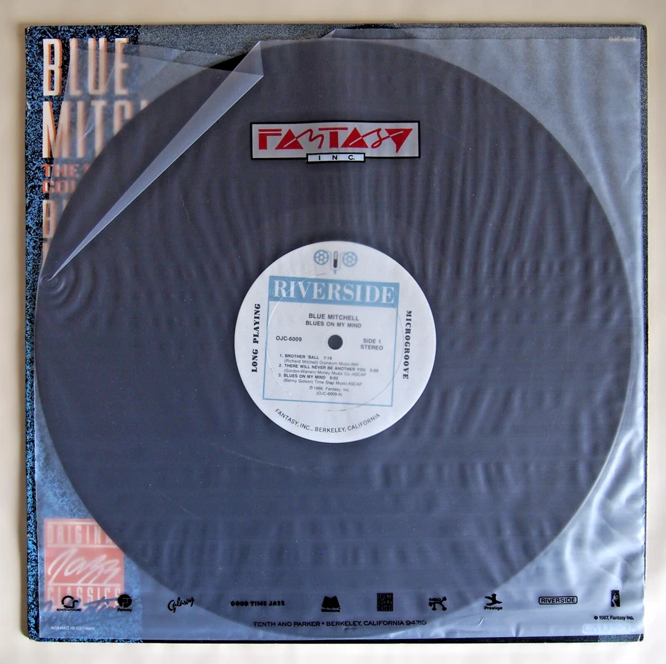 BLUE MITCHELL / THE RIVERSIDE COLLECTION / BLUES ON MY MIND / 12" VINYL LP - Image 4 of 4