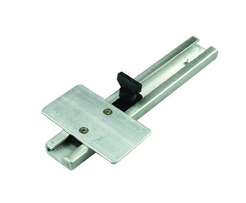 Small Transducer Bracket Flat Style Aluminium - 205mm x 32mm Mount Plate - Picture 2 of 3