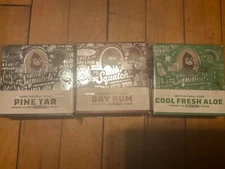 Dr Squatch 10th Anniversary Bundle Of 3; Cool Fresh Aloe, Bay Rum,  And Pine Tar