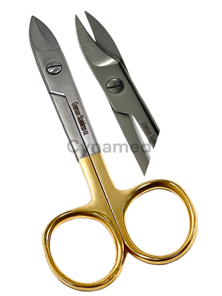 New Dental STR Crown Scissors 4.5" Wire Cutting Orthodontic Steel Instruments - Image 4 of 4
