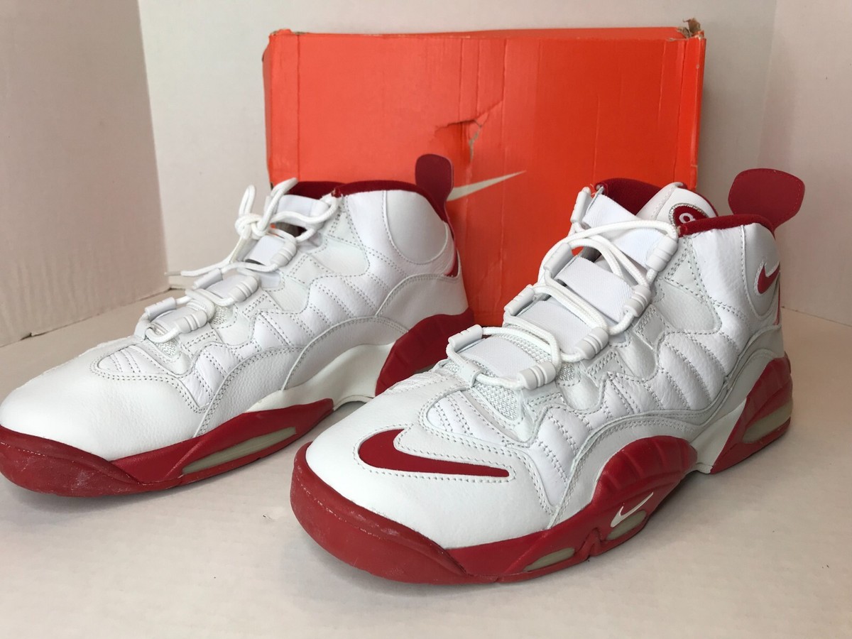 Size 10‎ Nike Air Max Sensation Summit White/University Red 