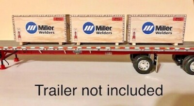 1/64 scale trailer load set of 3 TRUCK LOAD OF FUN Miller  ertl, dcp, semi