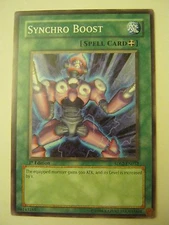 Synchro Boost 5DS2-EN032 Spell Card Synchron Extreme Yu-Gi-Oh (JB-51)
