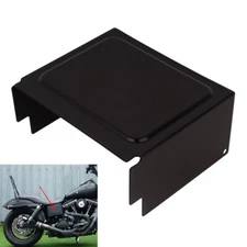 Black Battery Side Cover for Harley Dyna FXD 1999-2005 & Sportster XL 1997-2003