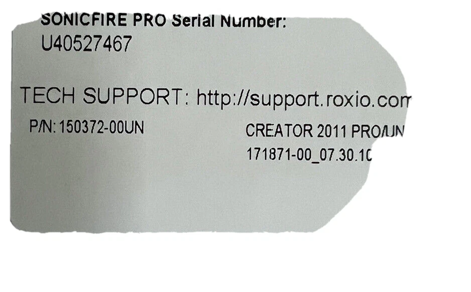 Roxio Creator Pro 2011 Software For Windows - Image 2 of 2