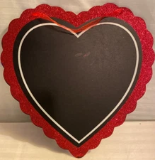 Red Heart Chalkboard  Flaw on the front Brand New