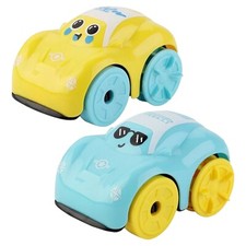 Cars Baby Bath Toys with Mesh Suction Cup Storage Net   Floating Water Fun