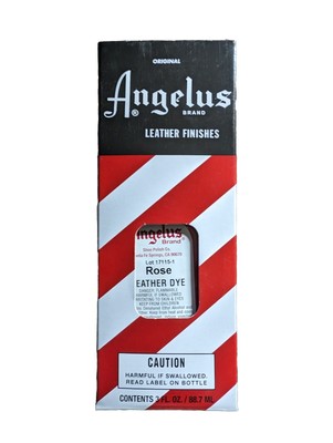 Shoe Polish Angelus Suede Dye 90ml Red Red Deco Cuir White