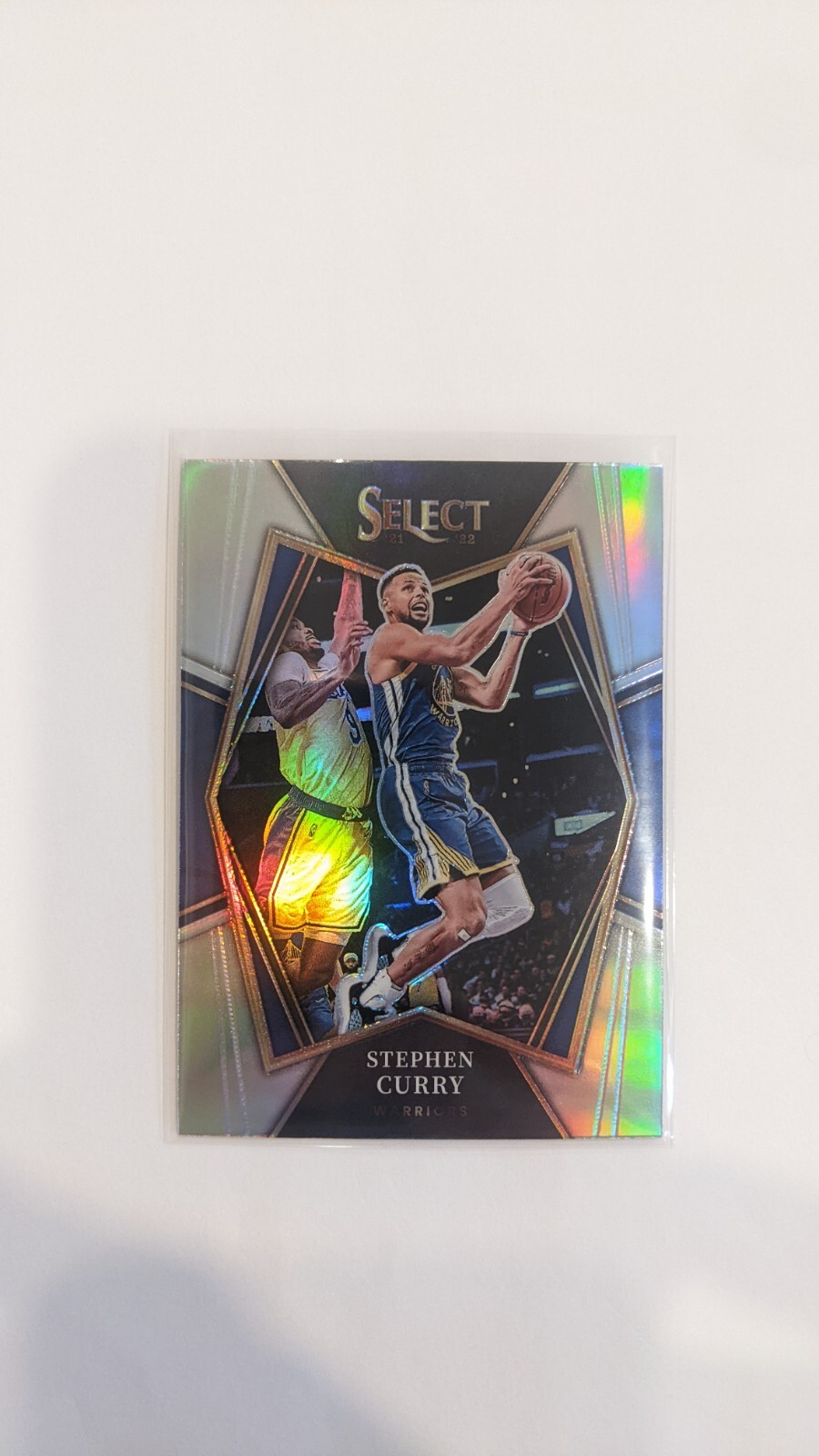 2021-22 Panini Select Basketball #121 STEPHEN CURRY Premier Level SILVER PRIZM