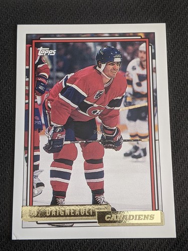 1992 Topps J.J. Daigneault #334 card