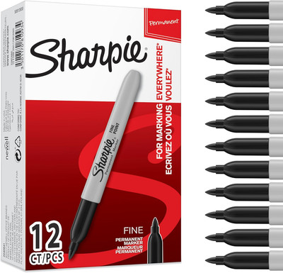 SHARPIE Permanent Marker | Marker Stifte Mit Feiner Spitze | Schwarze Permanente