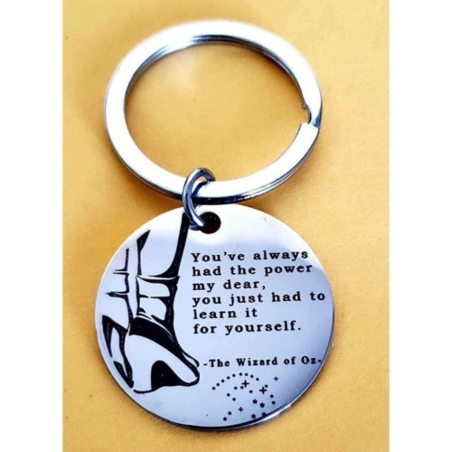 Wizard of oz Inspiration Keychain  - Picture 1 of 2