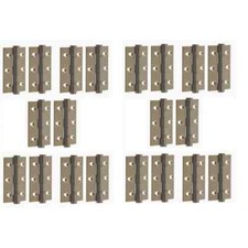 Antique Brass Finish Ball Bearing Hinges for Internal Doors, 75mm(3 Inch)10Pairs