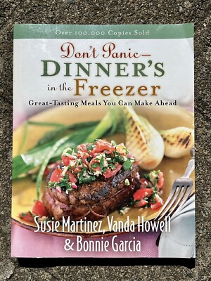 Don t Panic- Dinner s in the Freezer Cookbook Kochbuch Rezepte Buch