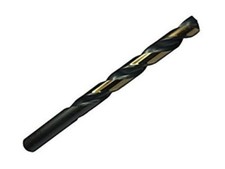 5/16 HIGH SPEED STEEL BLACK GOLD JOBBER LENGTH DRILL USA 315 3PCS