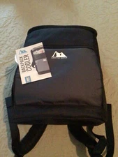 NEW Arctic Zone 18 Can Capacity Insulated Black Padded BACKPACK COOLER Microban