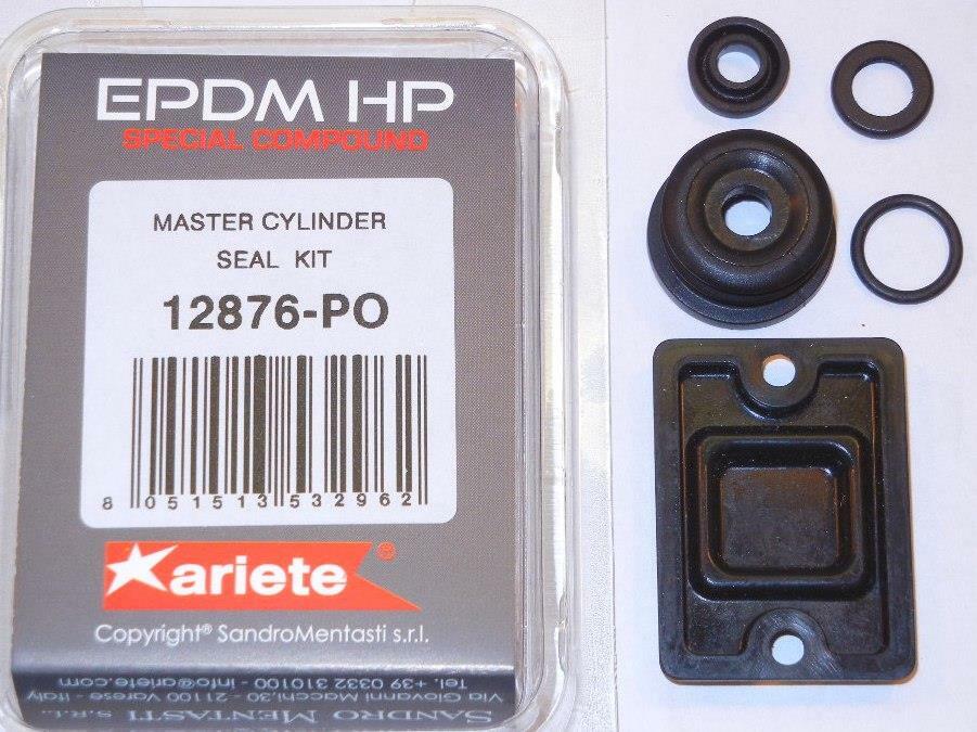 Vintage Grimeca 13mm diameter rear brake master cylinder seal kit