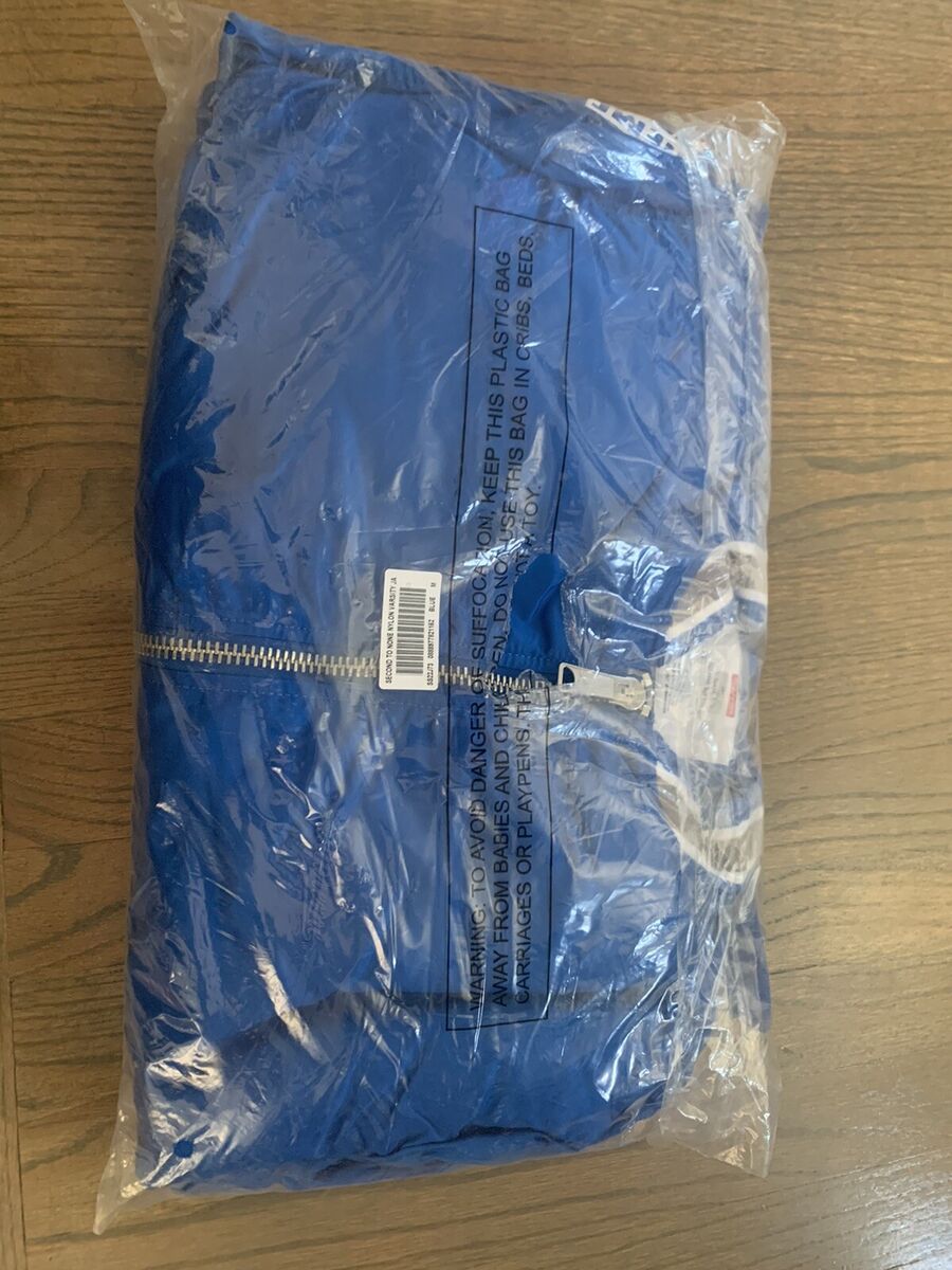 Supreme Second To None MA-1 Jacket Blue Size M SS22 Brand New