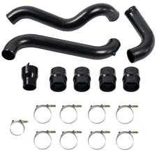Duramax Intercooler Pipe& Boot Kit Black for 2011-2016 GMC CHEVY 6.6L LML Diesel