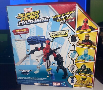 Marvel Super Hero Mashers Deadpool w/ Venom arm mash-up! | eBay