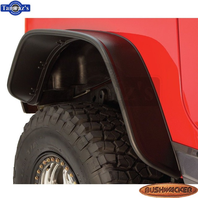 19871995 Jeep Wrangler YJ Excl Renegade Flat Style Rear Fender Flares