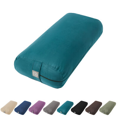 Sweet Home Collection Rectangular Meditation Yoga Cushion Pillow 25 x 12 x 5