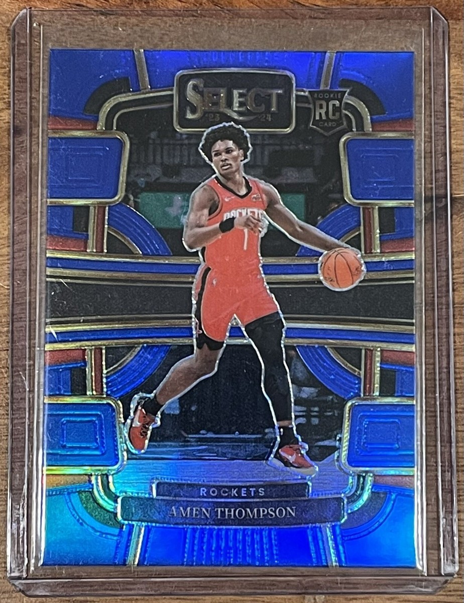 2023-24 Panini Select Amen Thompson Concourse Blue Prizm