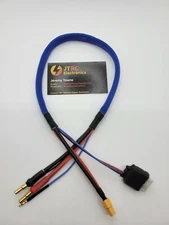 2s 24” XT60 RC Blue Balance Charge 4mm/5mm banana Hi-Amp Venom 406 Protek 