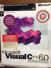 Microsoft Visual C 6 0 Full Version For Sale Online Ebay