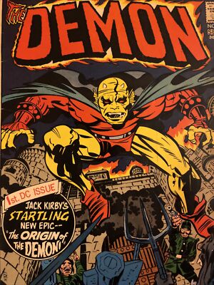 The Demon 1 DC Comics Jack Kirby 1st Etrigan 1972 | eBay