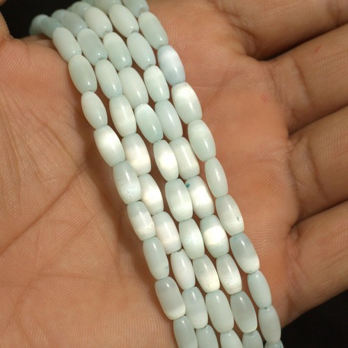 Cuentas ovaladas ojo de gato 9x5 mm para hacer joyas de pulsera 44 piezas - Imagen 8 de 9