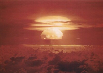 1954 Castle Bravo Blast Nuclear Atomic Bomb Explosion Picture Photo 8'' x 10'' 