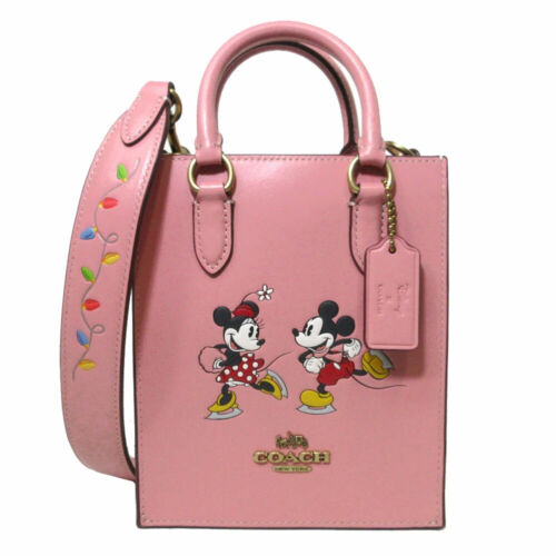 Coach CN023 B4OFE Borsa a tracolla multi spazzola leggera Topolino Disney OUTLET INUTILIZZATA - Foto 4 di 24