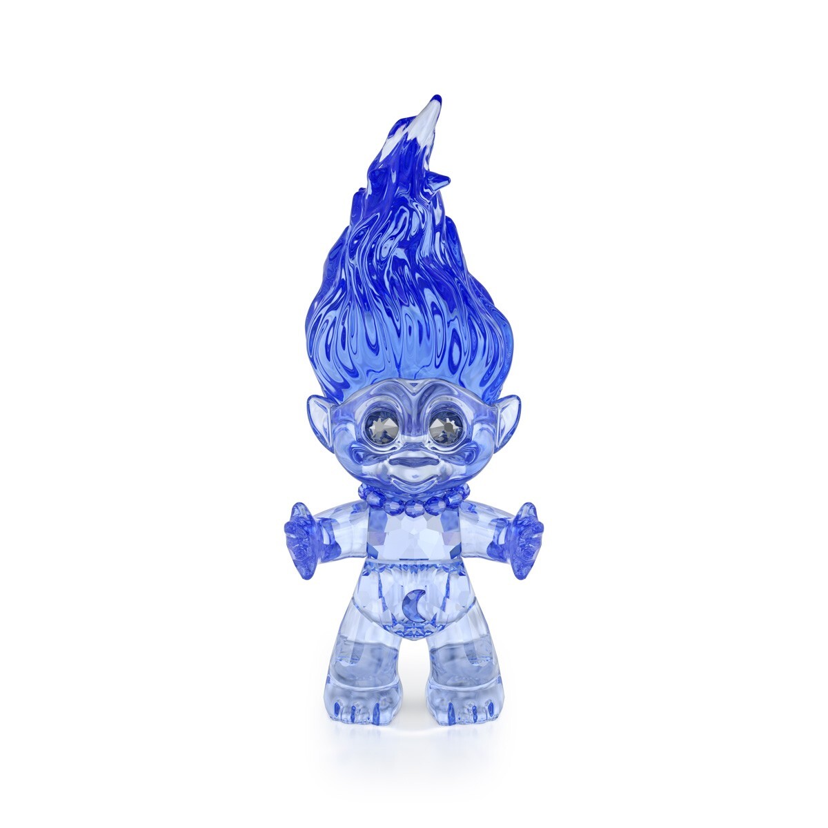 Swarovski Crystal Good Luck Trolls Troll Blue 5682655 New 2024 | eBay