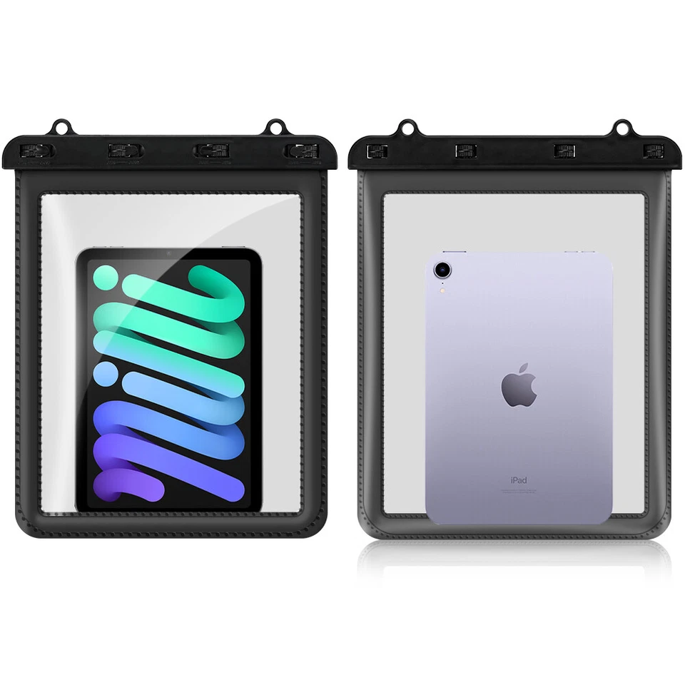 Funda impermeable universal para tablet de 9,7-11 pulgadas bolsa seca para Apple iPad Samsung Foto 3 de 4