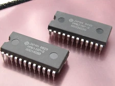 ( 2 PCS ) HM6116P-3 2048-word X 8bit High Speed CMOS Static RAM DIP24 6116