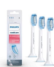 Philips Sonicare Genuine Sensitive Replacement Toothbrush Heads for Sensitive Te