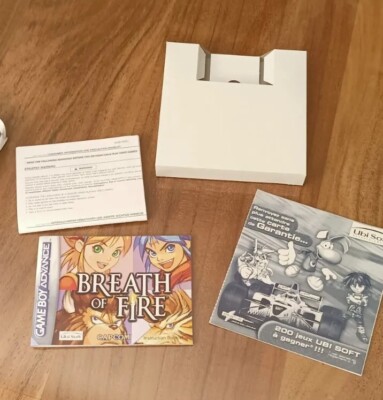 Boitier Ds pour Breath of Fire sur Gameboy Advance (fr/uk/de) | Boite de collection pour cartouche de jeu retro gba [Qualité Premium] - France