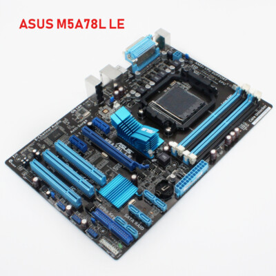 ASUS AMD Motherboard M5A78L LE 760G AM3 AM3 Socket + DDR3*4 RAM LSOT SATA
