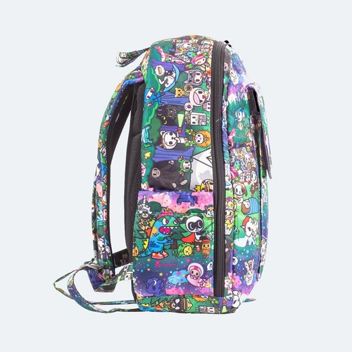 JuJuBe Small Lightweight Diaper Backpack Tokidoki X Camp Toki NWT PrintPlacement - Picture 5 of 7