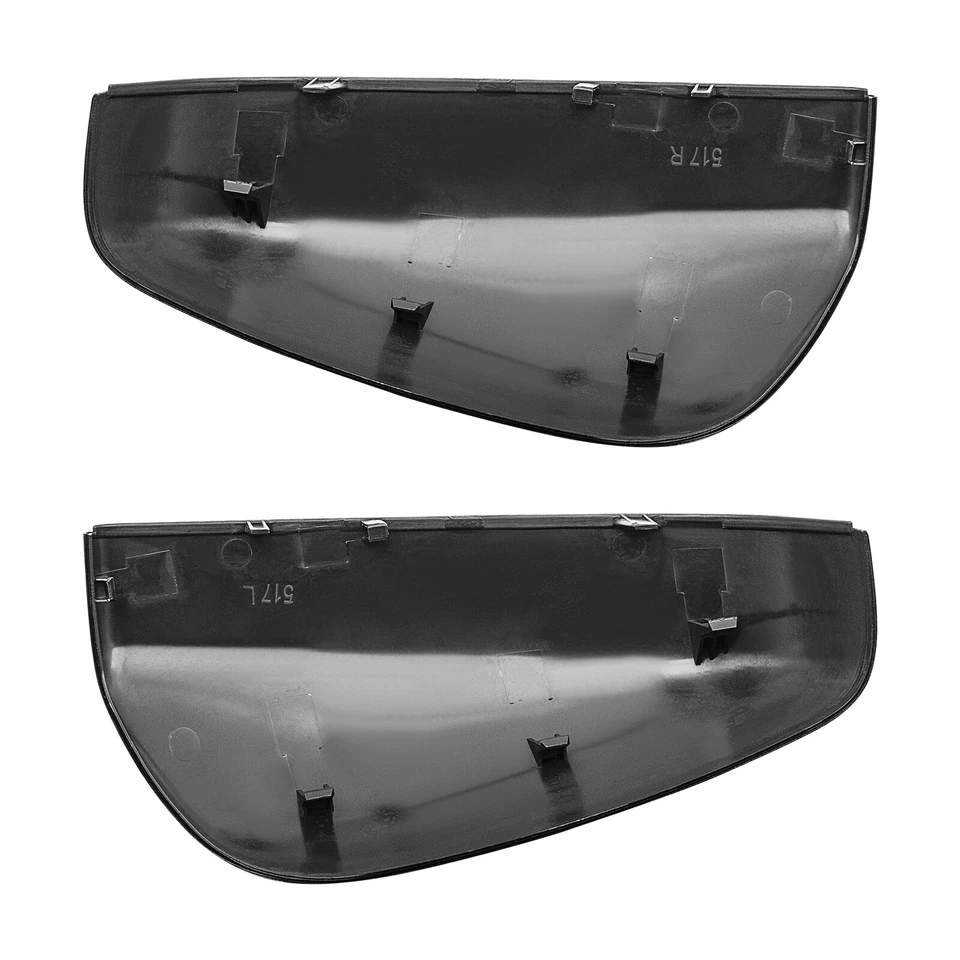 Glossy Side Wing Rearview Mirror Cover Caps Trim For 2017-2023 Subaru Impreza Foto 3 de 4