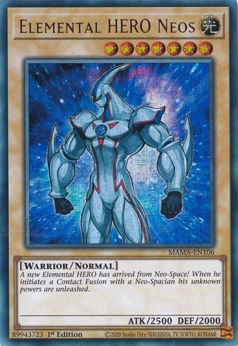 2x YUGIOH Elemental HERO Marine Neos LCGX-EN062 Common 1st Edition